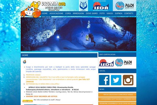 divingcentergallipoli.it site used Divingcenter