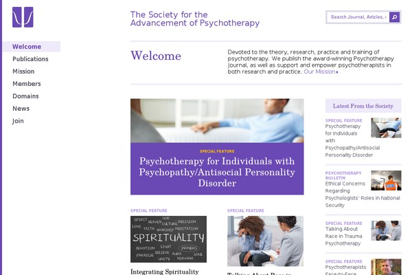 divisionofpsychotherapy.org site used Division29