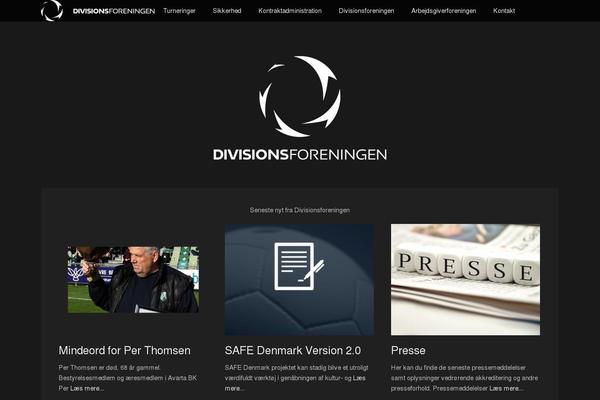 divisionsforeningen.dk site used Clean Box