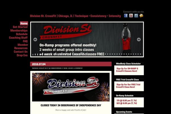 divisionstcrossfit.com site used 321gomaster