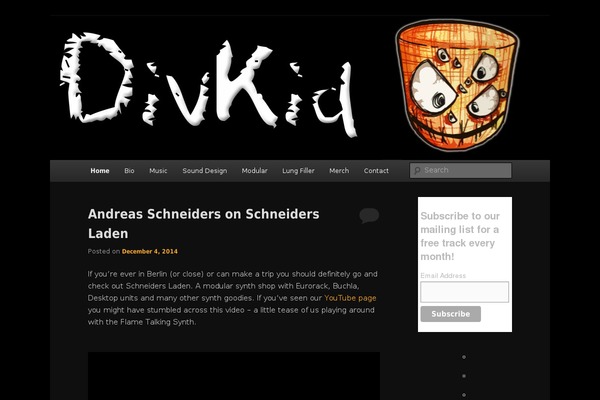 divkidmusic.com site used Twenty Eleven