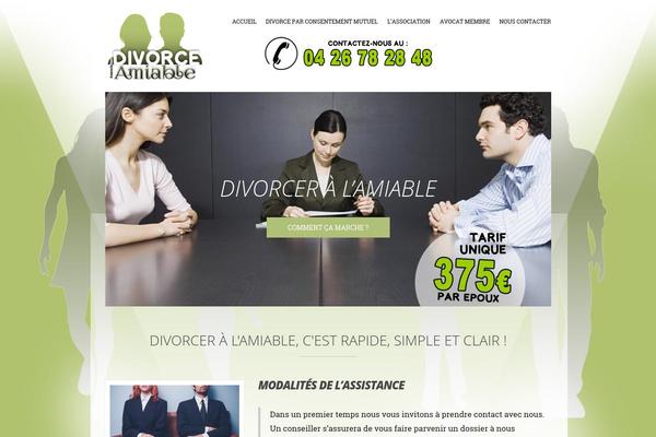 divorce-amiable.fr site used Wp_factum5-v1.0