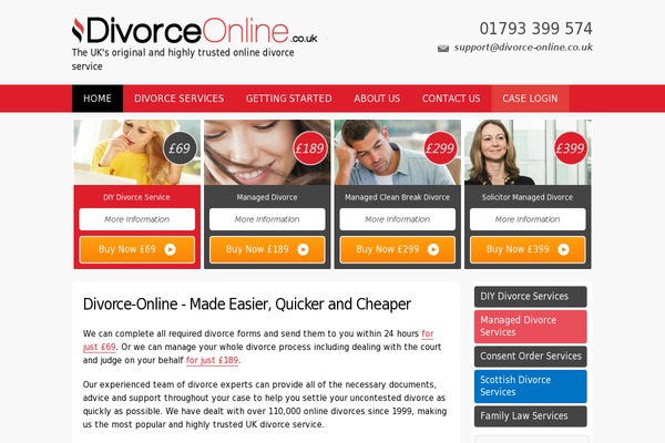 divorce-online.co.uk site used Dol-theme