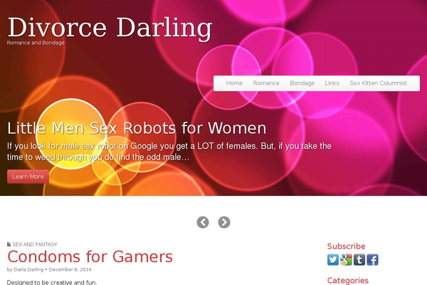 divorcedarling.com site used Fanoe