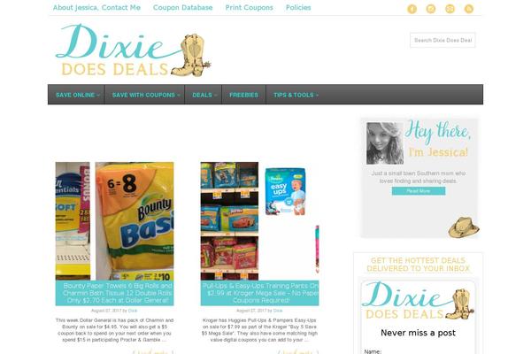 dixiedoesdeals.com site used Dixiedoesdeals