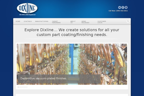 dixline.com site used Factoryhub
