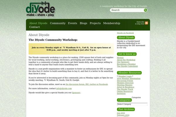 diyode.com site used Diyode