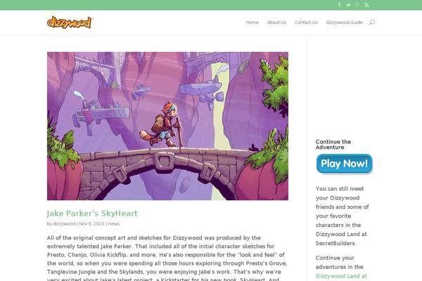 Divi theme site design template sample