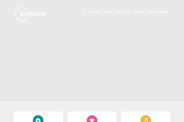 Total theme site design template sample