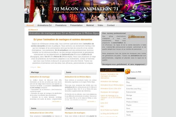 dj-macon.fr site used Musicset3