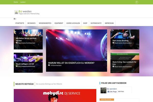 Site using Add Link to Facebook plugin