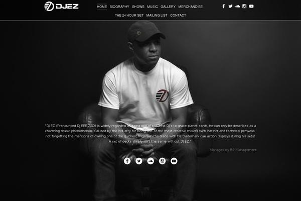 djez.com site used Dj-ez