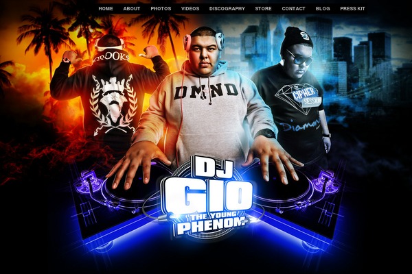 djgio.net site used Stereotype