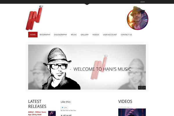 Soundboard theme site design template sample