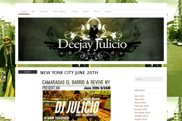 djjulicio.com site used Skirmish