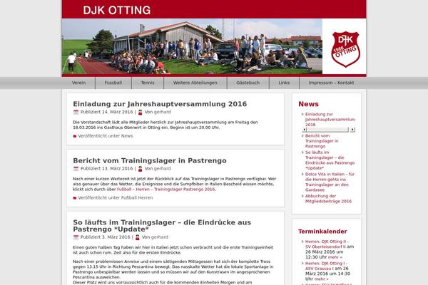 djk-otting.de site used Djk