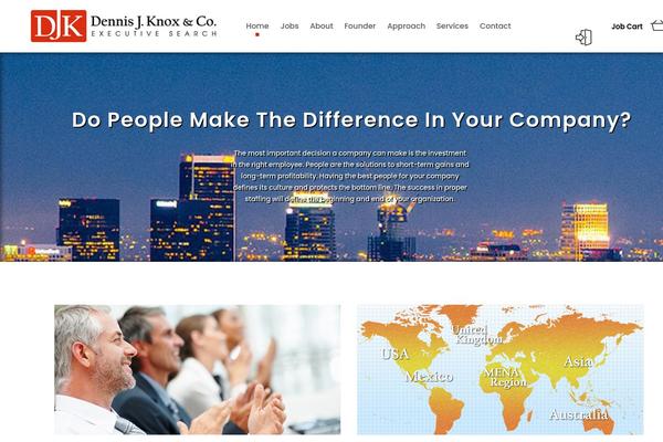 Wp-recruitment theme site design template sample