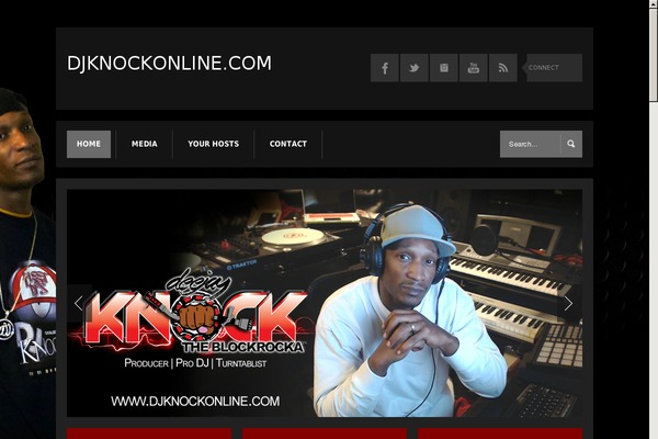 djknockonline.com site used K-boom-v.1.1.0