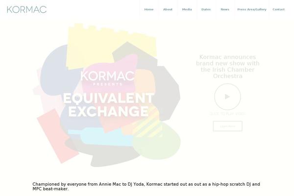 djkormac.com site used Dj-kormac
