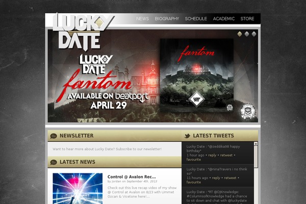 djluckydate.com site used Luckydategold