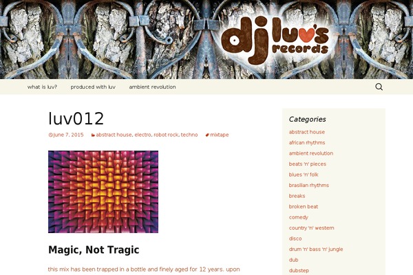 Twenty Thirteen theme site design template sample