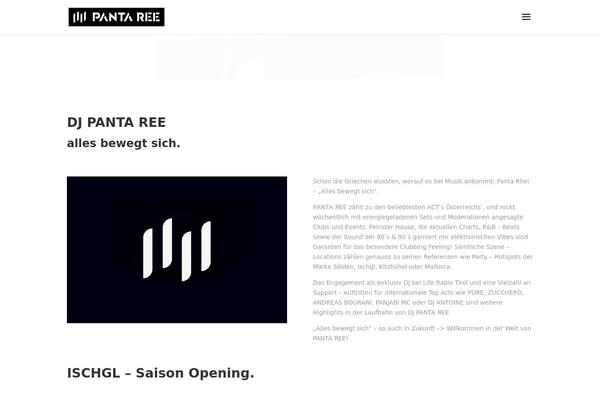 Divi theme site design template sample