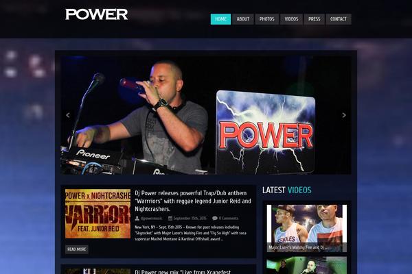 djpowermusic.com site used Clubber