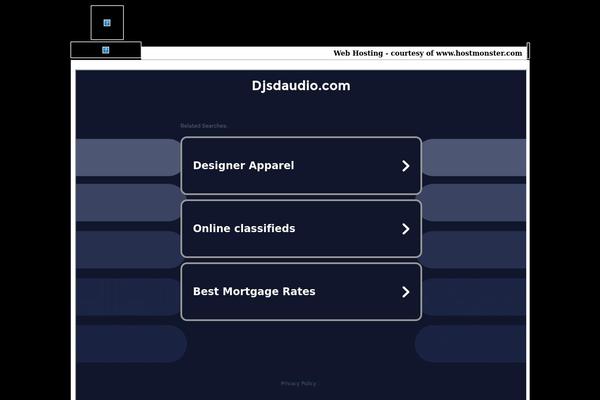 Highend theme site design template sample