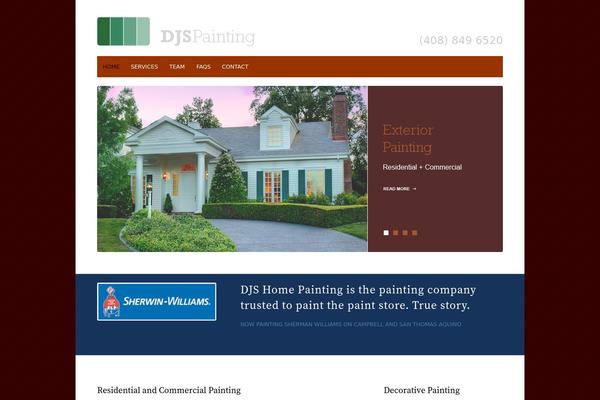 Enfold theme site design template sample