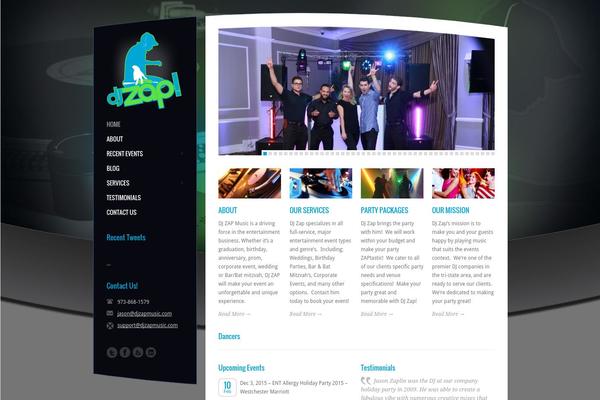 djzapmusic.com site used Rt-theme