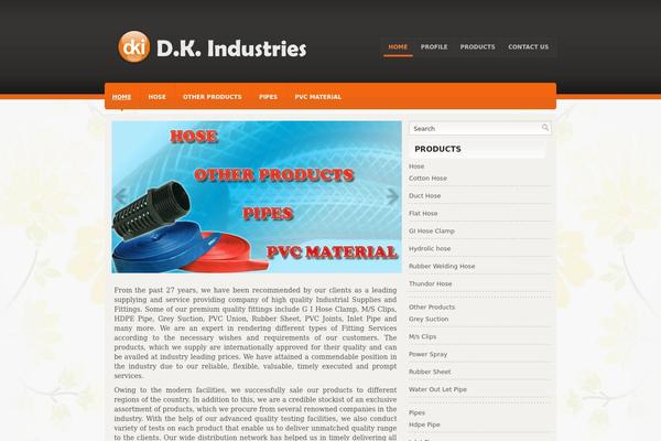 dkindustries.co.in site used Roca