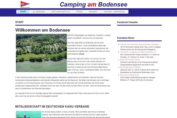 dkv-camping.de site used Kidsaway