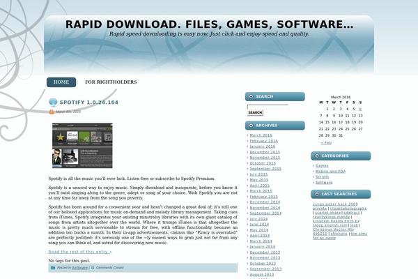 dl-rapid.com site used Artract