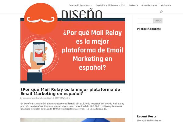 Divi theme site design template sample