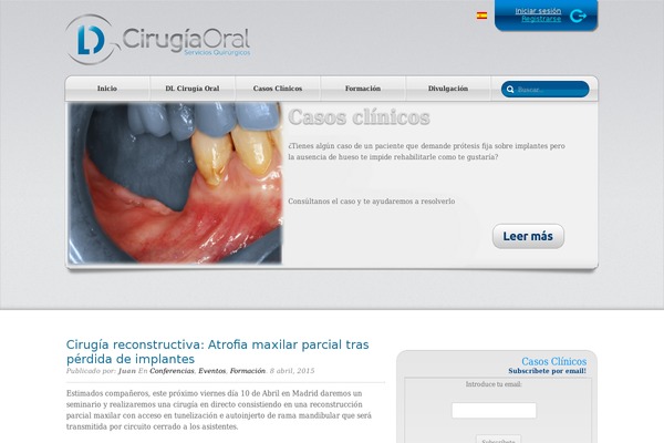 dlcirugiaoral.com site used Cirugia-oral