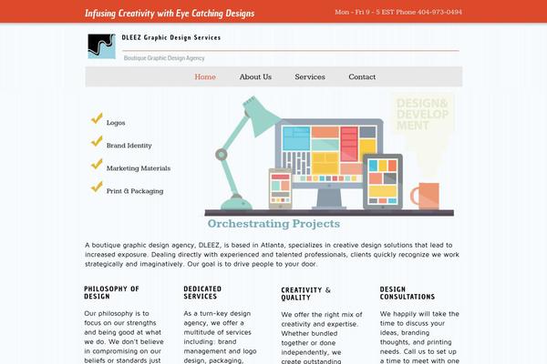 KadenceWP theme site design template sample