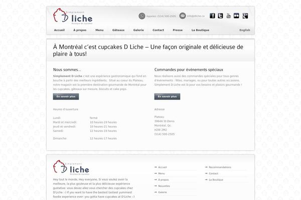dliche.ca site used Dliche