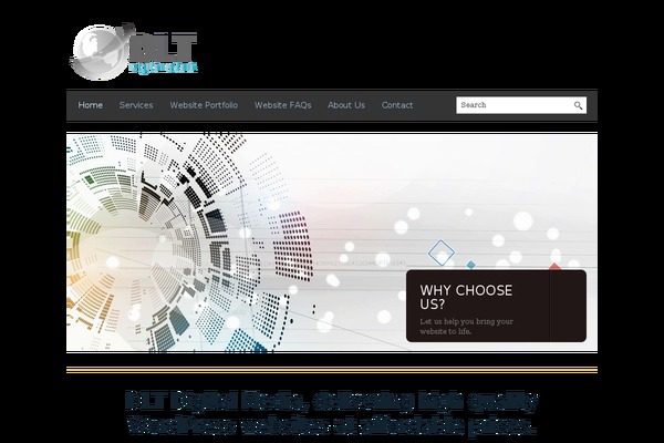 BlackBird theme site design template sample