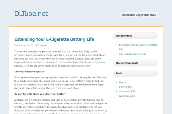 Twenty Fourteen theme site design template sample