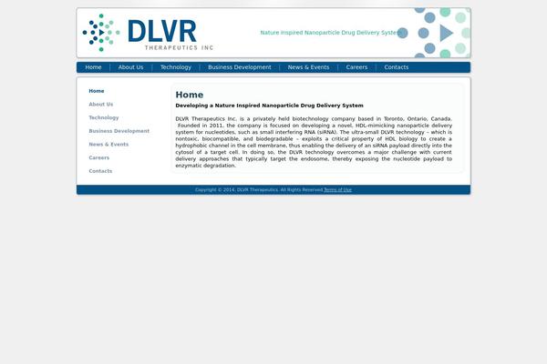 dlvrtherapeutics.ca site used Dlvr_8_12