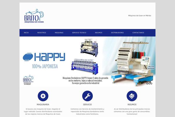 Vantage theme site design template sample
