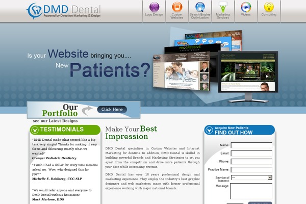 dmddental.com site used Dmd