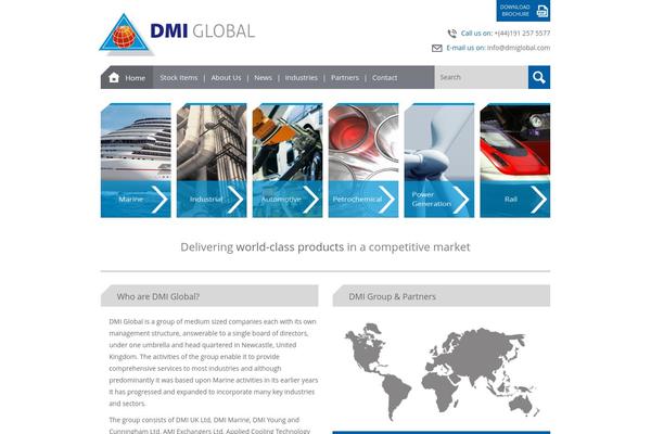 Dmi theme site design template sample