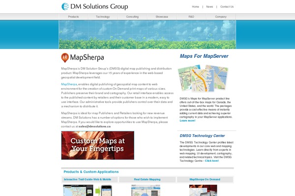 dmsolutions.ca site used Dmsolutions