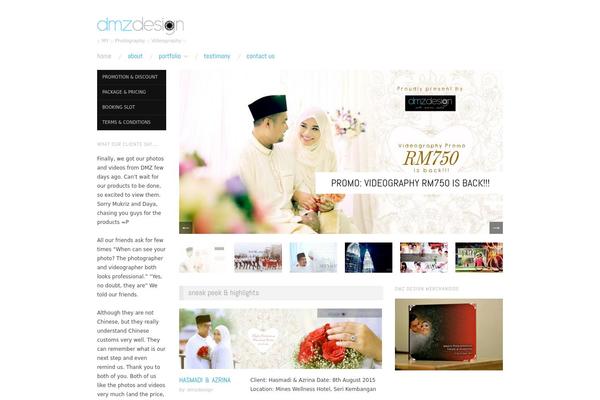 Oxygen theme site design template sample