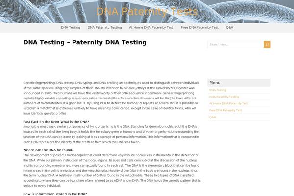 dna-paternitytests.com site used ForeverWood