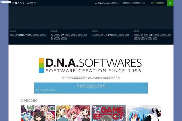 dna-softwares.com site used Twentyfourteen-dna