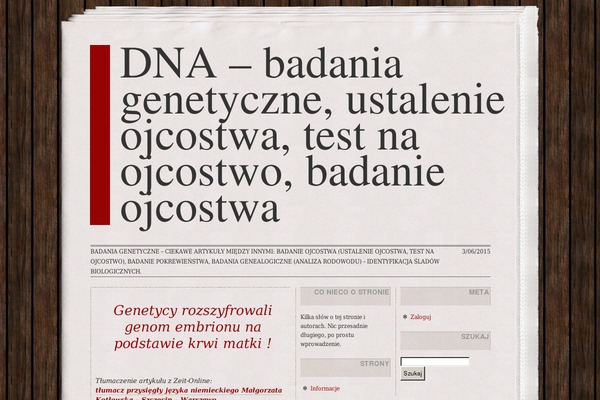 dna.info.pl site used Dailynews