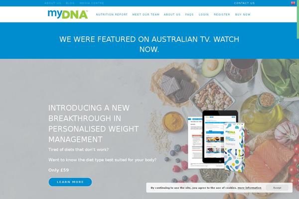 dnadose.com.au site used Mydna.life