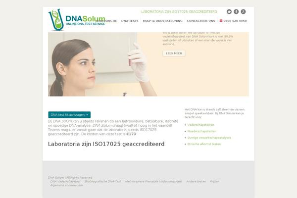 dnasolum.nl site used Dna